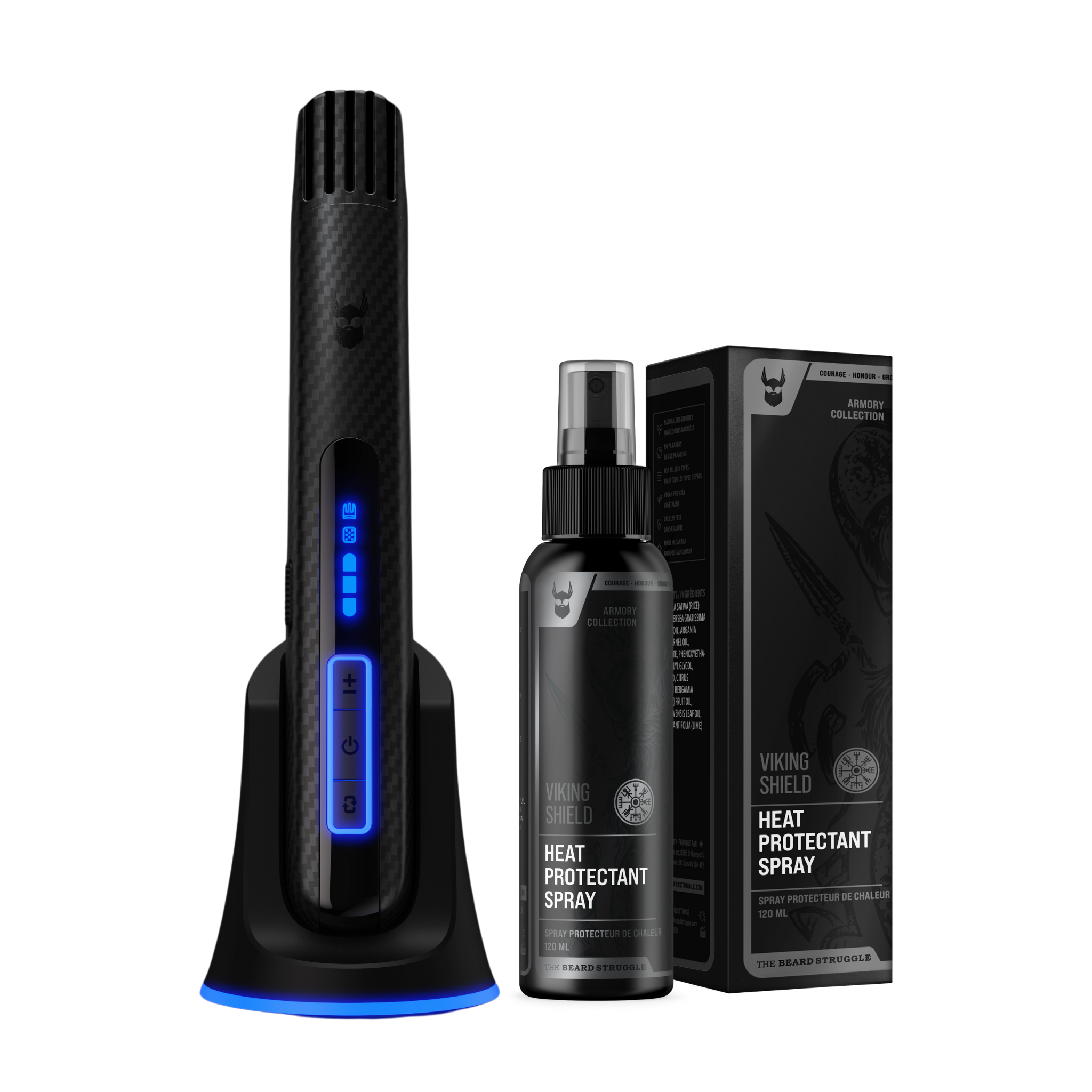 CARBON X & VIKING SHIELD SET - THE BEARD STRUGGLE