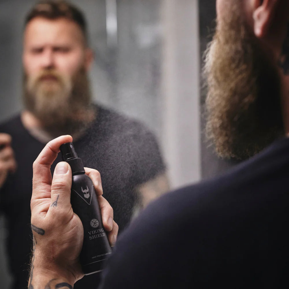 VIKING SHIELD BEARD & HAIR HEAT PROTECTANT SPRAY
