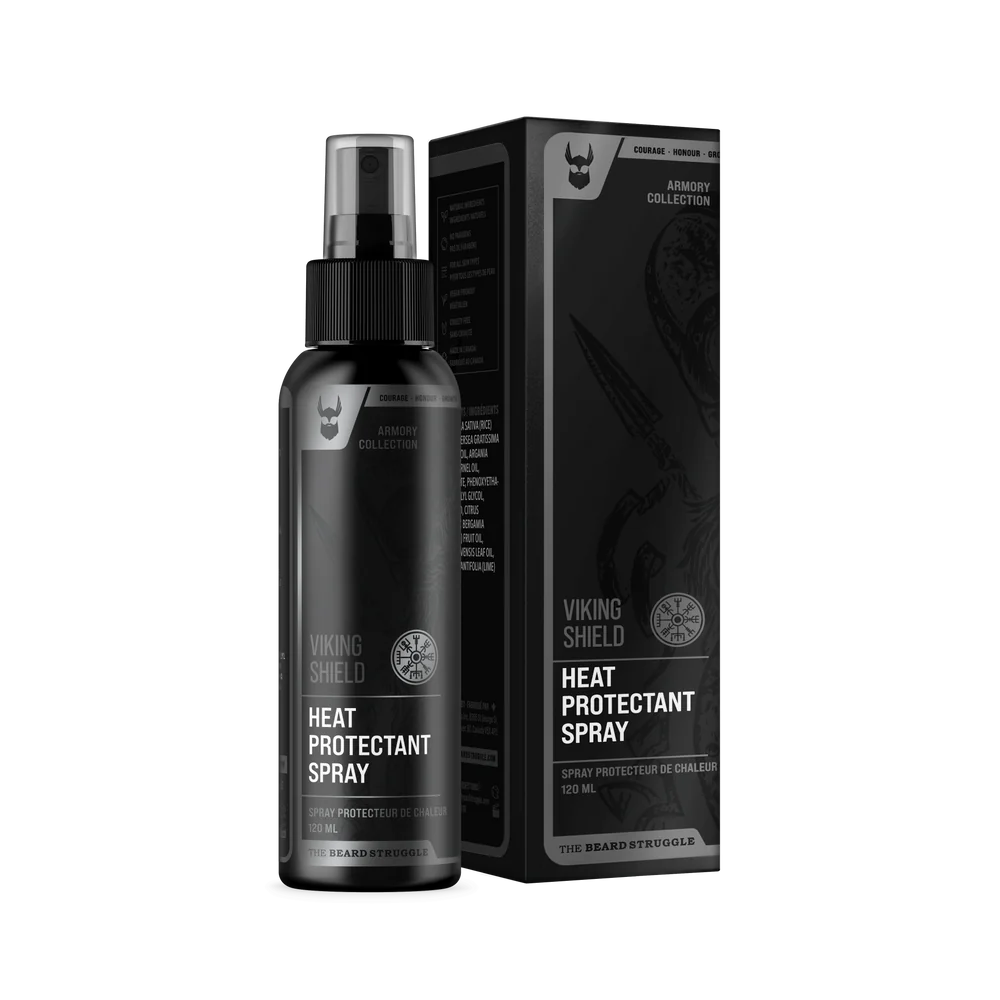 VIKING SHIELD BEARD & HAIR HEAT PROTECTANT SPRAY