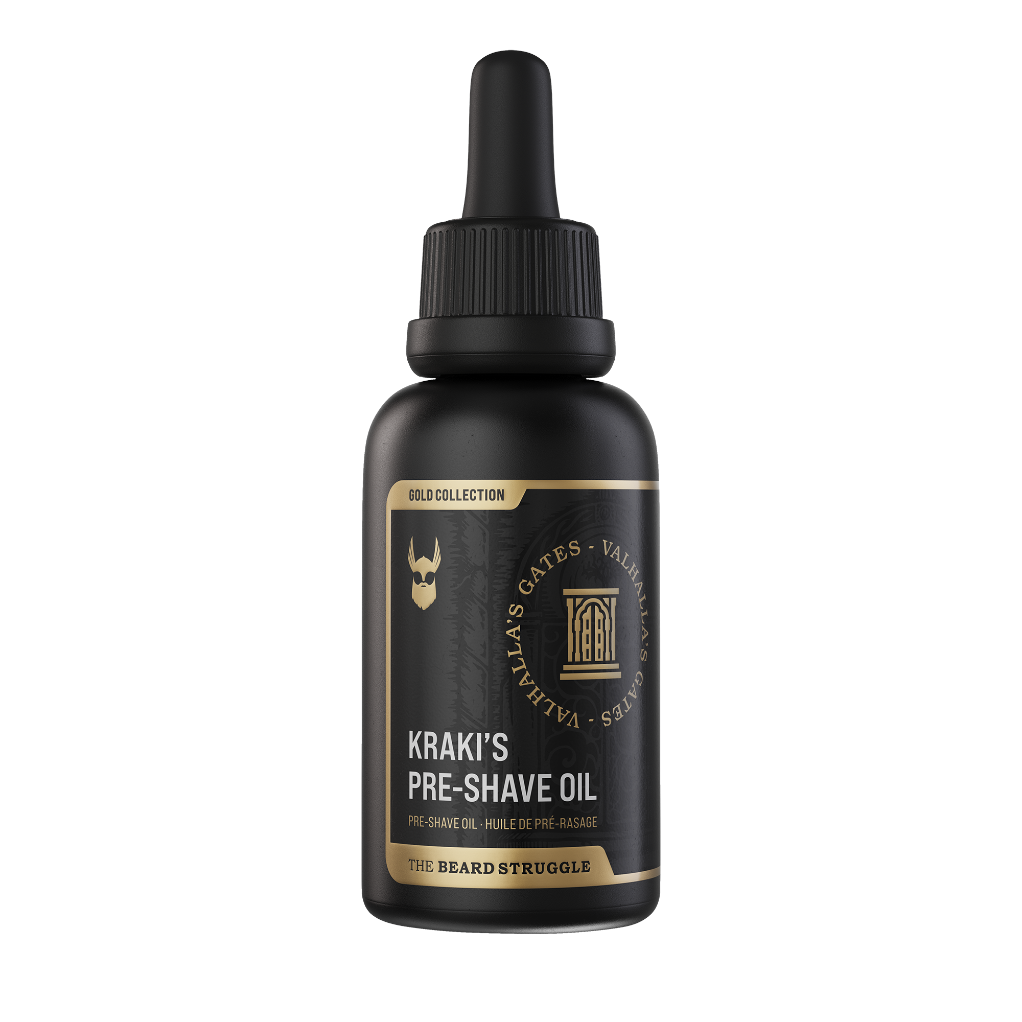 KRAKI'S PRE-SHAVE OIL - GOLD COLLECTION